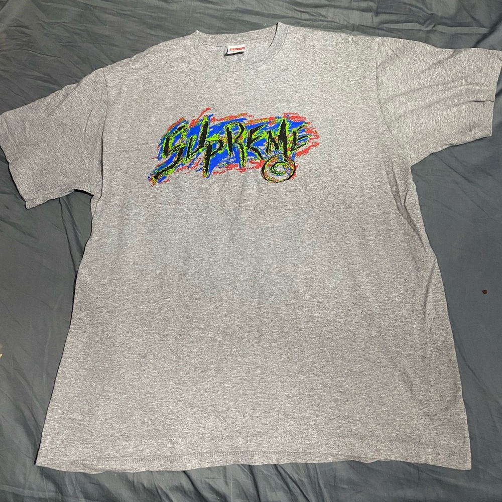 Graffiti Style Authentic Supreme T-Shirt